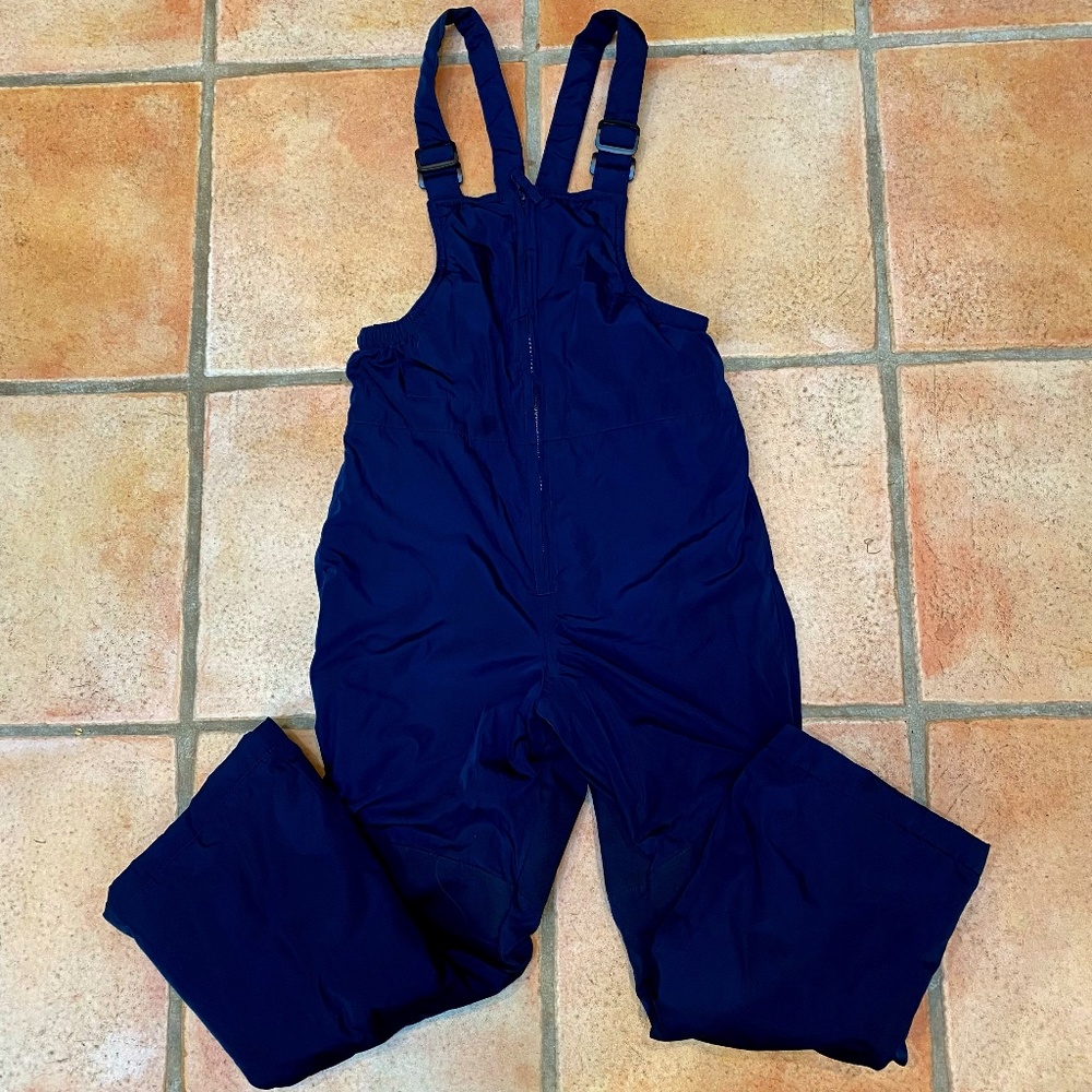 Lands End Kids Iron Knee Insulated winter snow bibs